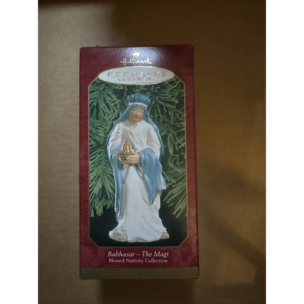 Hallmark Keepsake "Balthasar - The Magi" 1999 Porcelain Ornament NEW OTHER